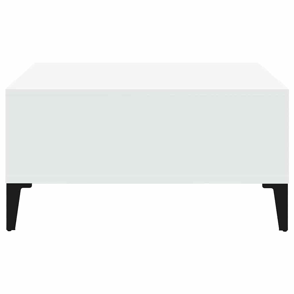 vidaXL Coffee Table | White | Engineered wood, metal | Compact | Coffee Table 4