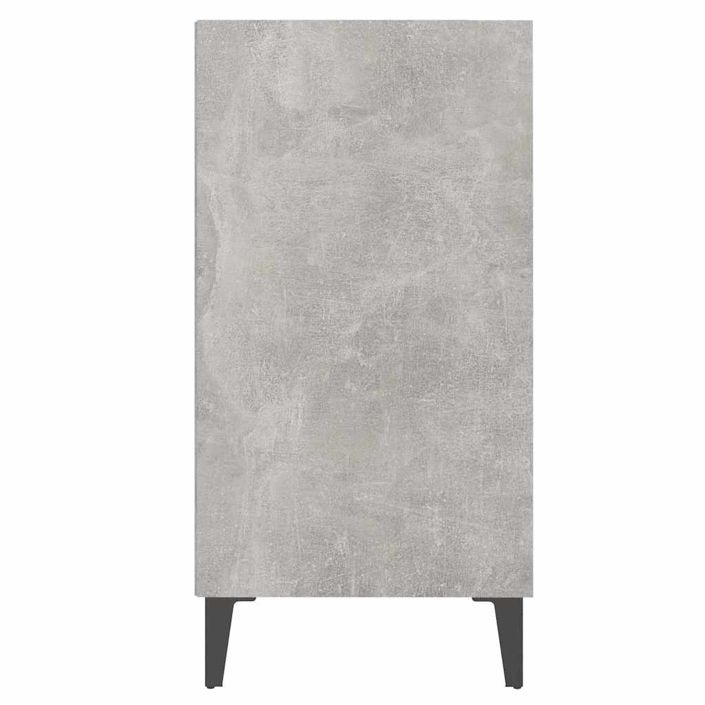 806062 vidaXL Sideboard Concrete Grey 57x35x70 cm Engineered Wood 4