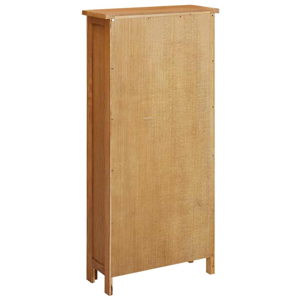 Storage Cabinet Solid Oak Wood, image 5