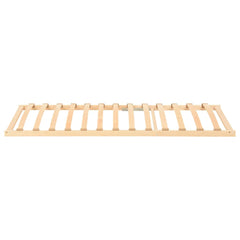 vidaXL Slatted Bed without Mattress Base with 13 Slats 100x200cm 2