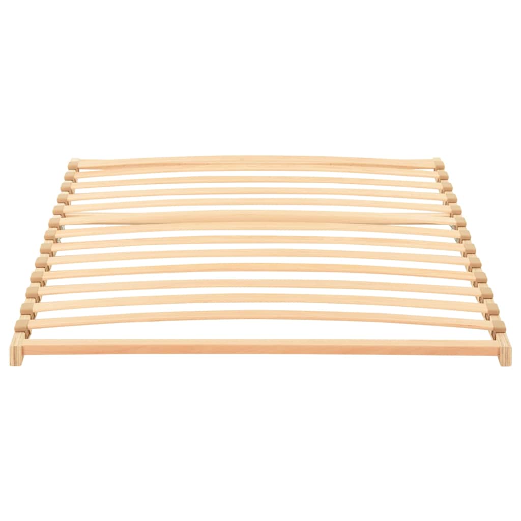 vidaXL Slatted Bed without Mattress Base with 13 Slats 100x200cm 3