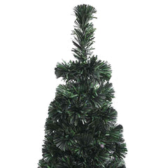 Artificial Slim Christmas Tree with Stand 120 cm Fibre Optic 120 cm 35 cm