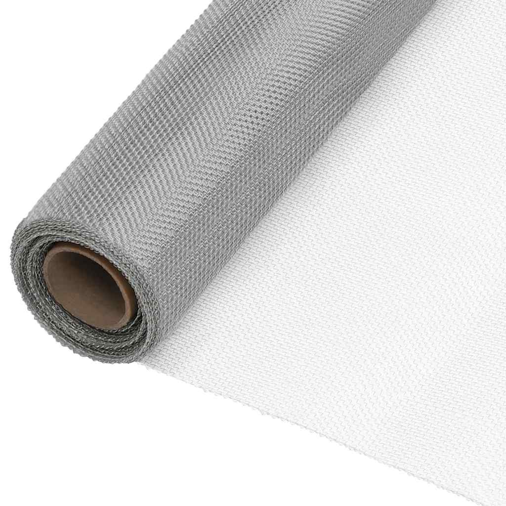 vidaXL Meshes 112 x 500 cm Stainless Steel 304 Silver 1