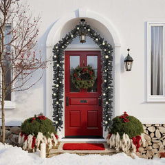 vidaXL Garland | Black | PVC | 10 metres | Christmas Garland | Other 2