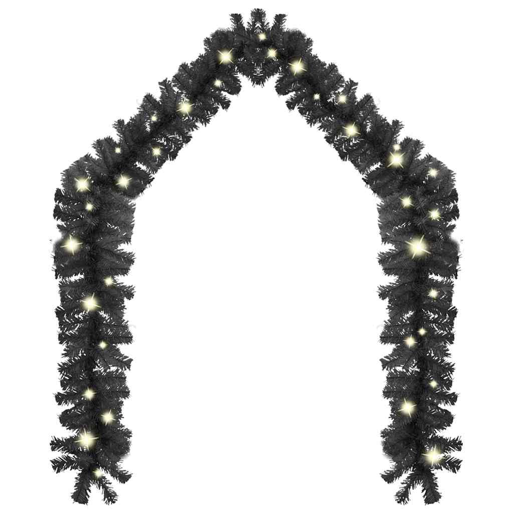 vidaXL Garland | Black | PVC | 10 metres | Christmas Garland | Other 3
