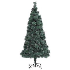 vidaXL Artificial Christmas Tree | Green | PET, steel | 240 cm 2