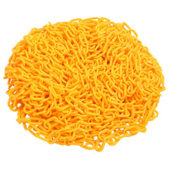 Warning Chain Plastic Yellow