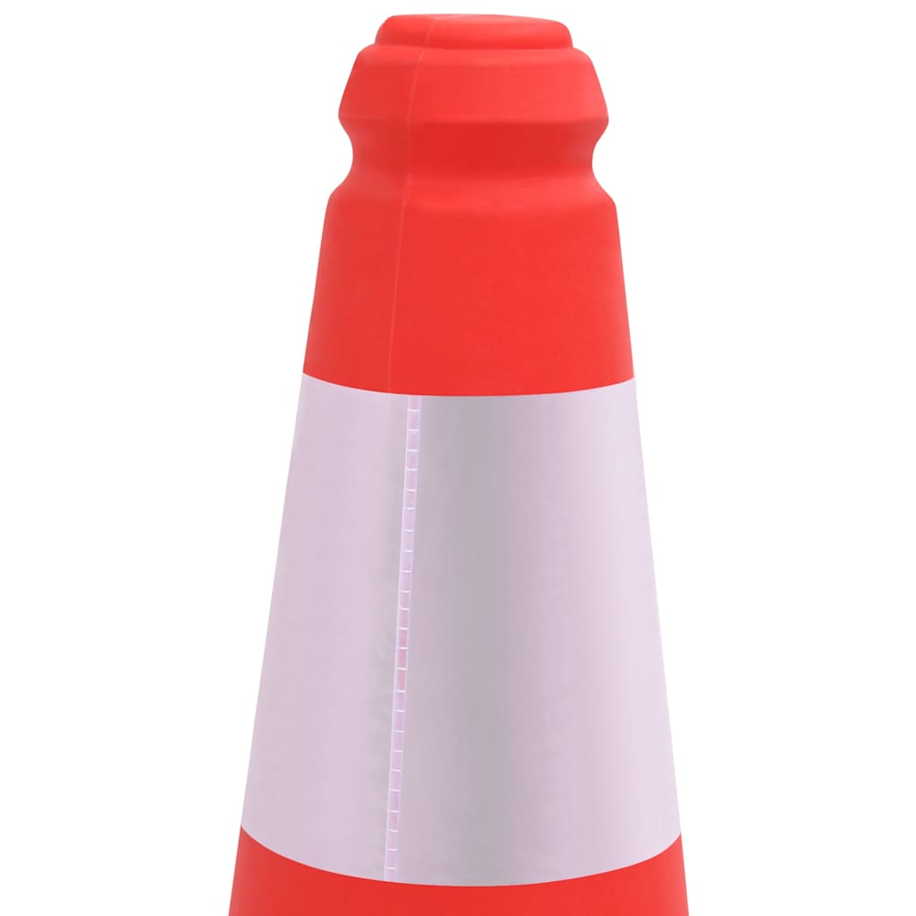 vidaXL Reflective Traffic Cones with Heavy Bases 4 pcs 50 cm 5