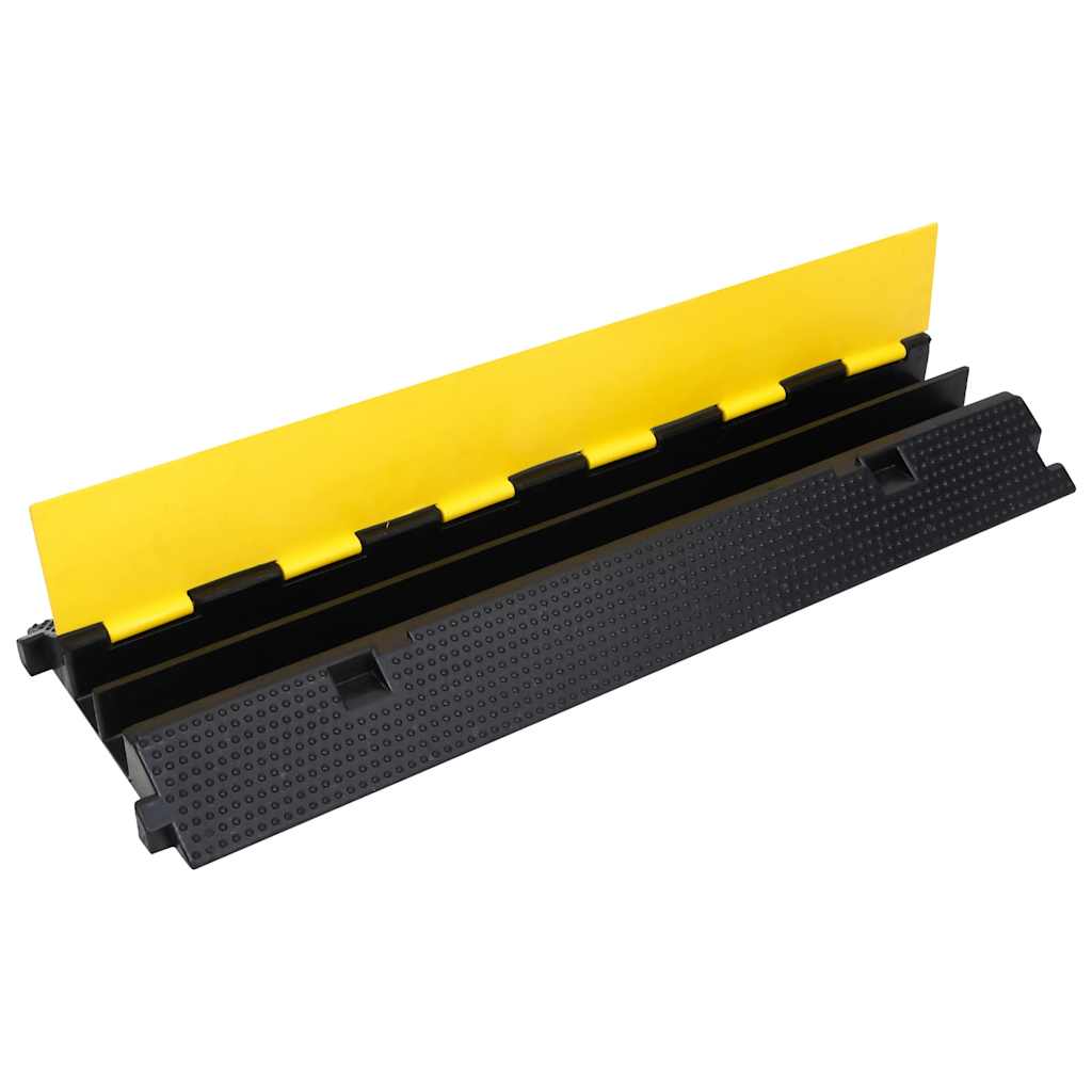 Cable Protector Ramps 1 Channel Rubber 100 cm 2 pcs 7 cm 35 cm
