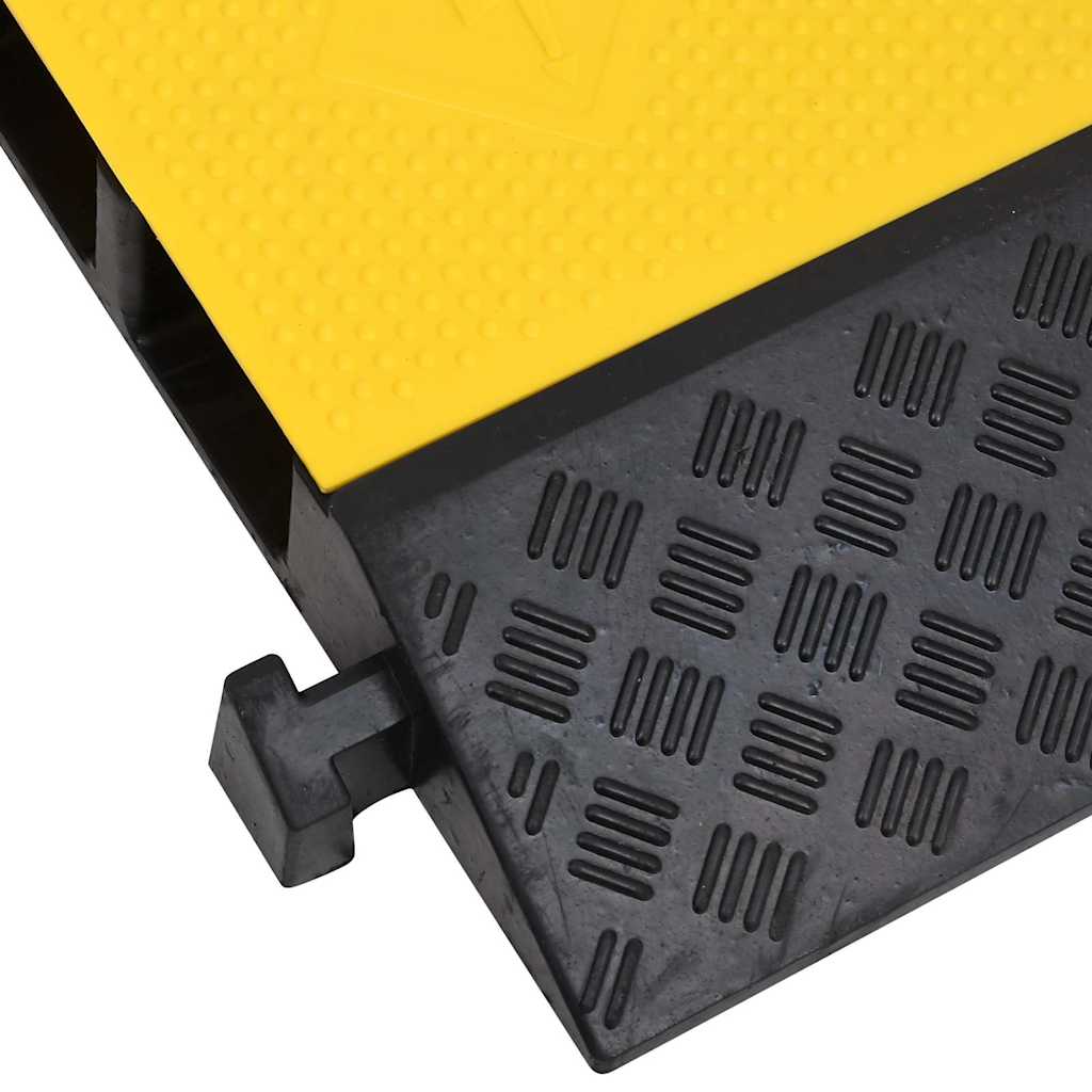 Cable Protector Ramps 1 Channel Rubber 100 cm 2 pcs 7 cm 35 cm
