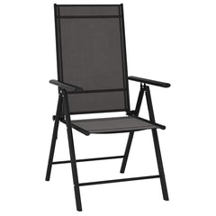 9 Piece Garden Lounge Set Black Anthracite