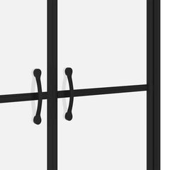 Shower Door ESG (68-71)x190 Black Frosted 86 x 190 cm