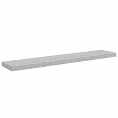 vidaXL Wall Shelf | Set of 4 | Concrete grey | Honeycomb MDF, metal 6