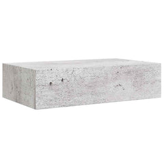 vidaXL Drawer Shelf | Concrete grey | MDF, metal | Compact 5