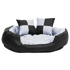 vidaXL Dog Cushion | Grey and Black | 420D oxford fabric with PU coating 3