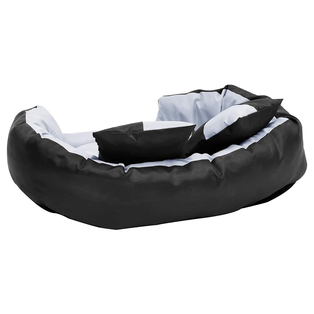 vidaXL Dog Cushion | Grey and Black | 420D oxford fabric with PU coating 5