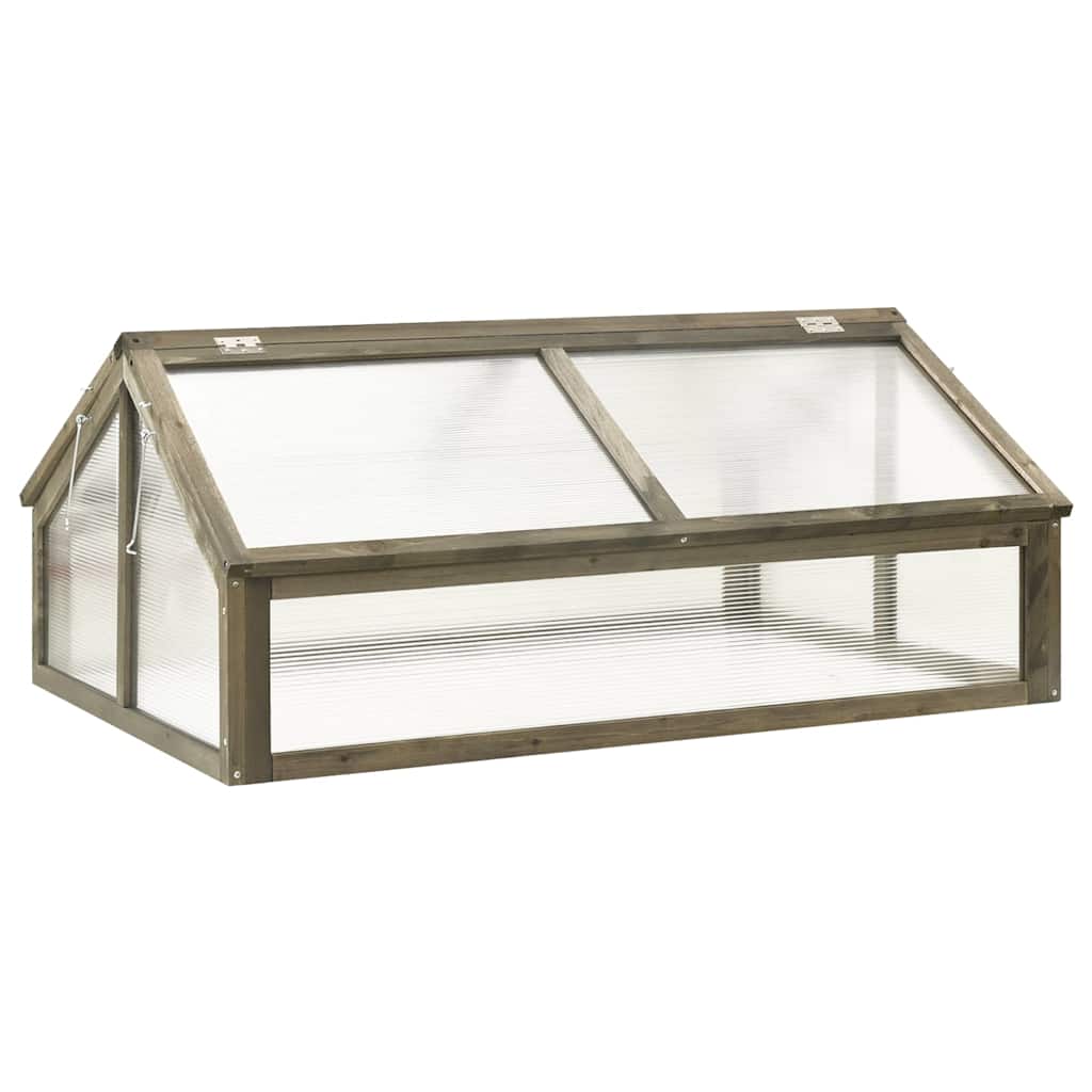 Greenhouse 114x80x50 cm Firwood Grey