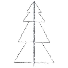 vidaXL Christmas Cone Tree 160 LEDs Indoor and Outdoor 78x120 cm 6