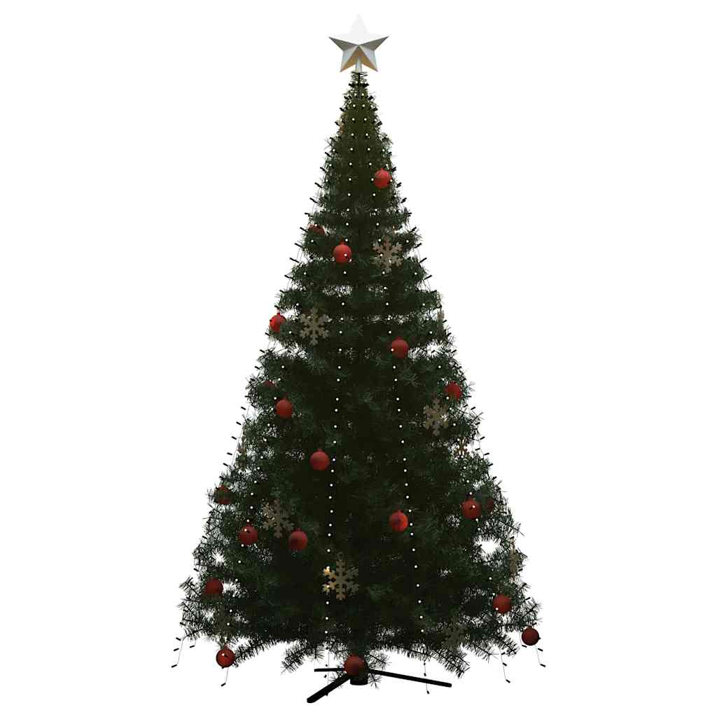 vidaXL Tree Light | Blue, Dark Green | PVC | 500 cm | Water-resistant 4