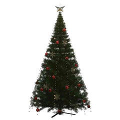 vidaXL Tree Light | Blue, Dark Green | PVC | 500 cm | Water-resistant 4