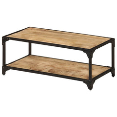 Coffee Table Height 35 cm 90 cm 45 cm Solid mango wood