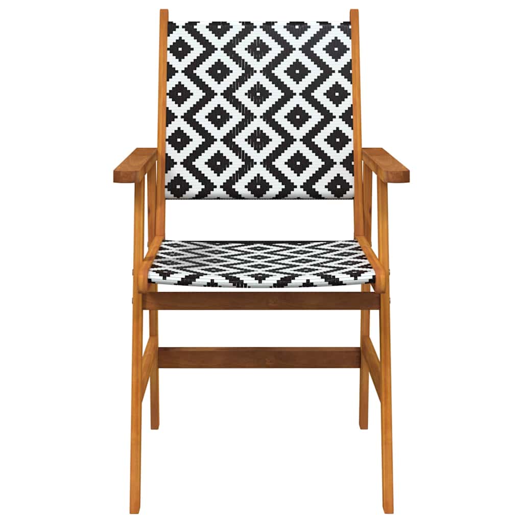 Garden Chairs Solid Acacia Wood 2