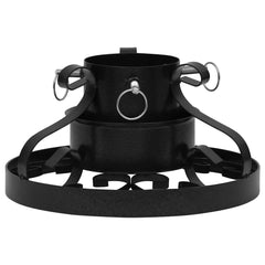 331320 vidaXL Christmas Tree Stand Black 29x29x15,5 cm 3
