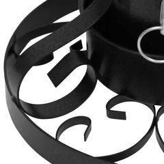 Christmas Tree Stand Steel Black 29 cm 15.5 cm 29 cm