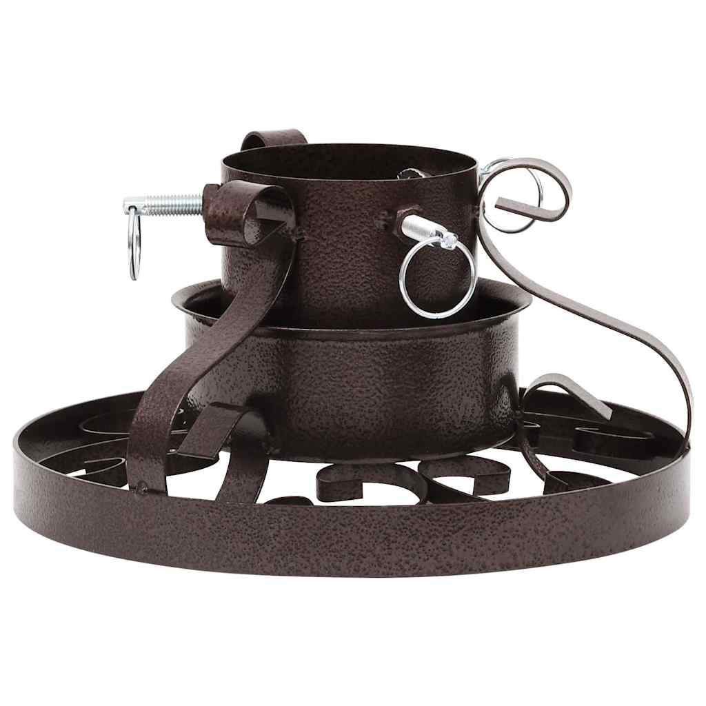 Christmas Tree Stand Steel Antique Copper 29 cm 15.5 cm 29 cm