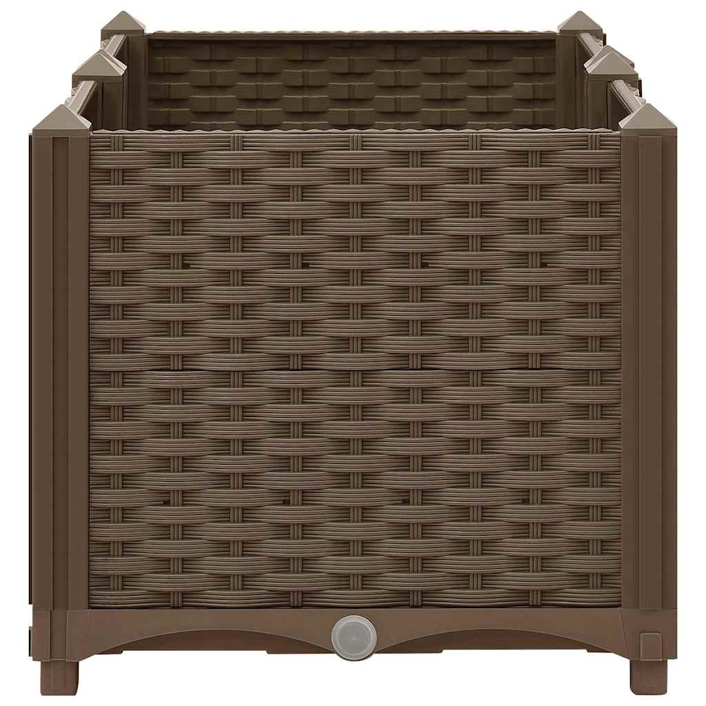 316516 vidaXL Raised Bed 80x40x38 cm Polypropylene 3