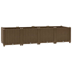 316518 vidaXL Raised Bed 160x40x38 cm Polypropylene 2