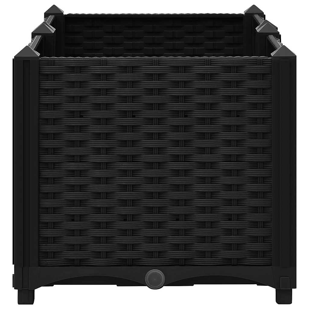 316531 vidaXL Raised Bed 80x40x38 cm Polypropylene 4