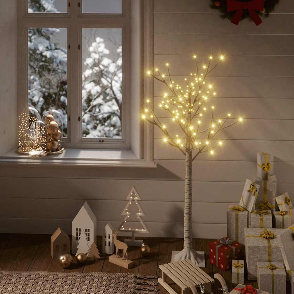 vidaXL Christmas Tree | White | Plastic | Small | Christmas Tree | Other 1