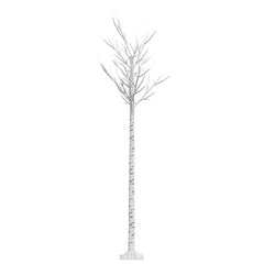 vidaXL Christmas Tree | White | Plastic | 2.2 metres tall | Christmas Tree 4