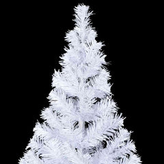 Artificial Pre-lit Christmas Tree Ball Branches White balls