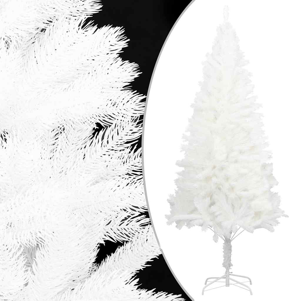Artificial Pre-lit Christmas Tree with Ball Set White 65 cm Rose 240 cm 100 cm