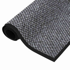 vidaXL Doormat | Grey | Polypropylene | 90x150 cm | Doormat | Rectangular 2