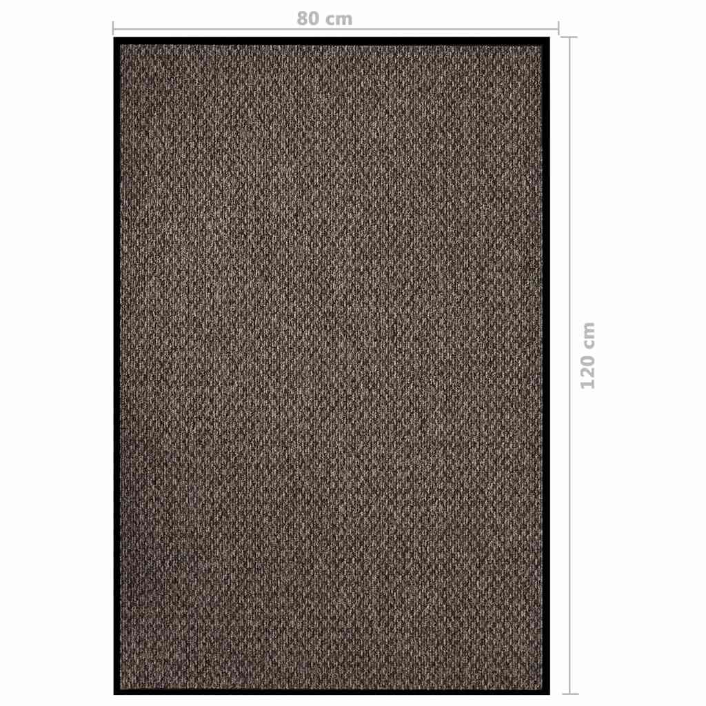 vidaXL Doormat | Beige | Polypropylene, Vinyl | 80 x 120 cm | Doormat 6
