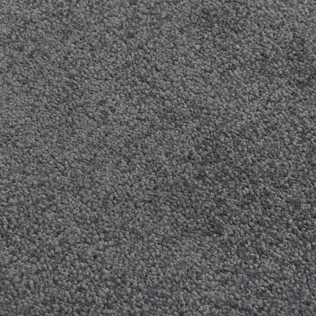 vidaXL Doormat | Anthracite | 100% Polypropylene | 80 x 120 cm | Non-slip 5