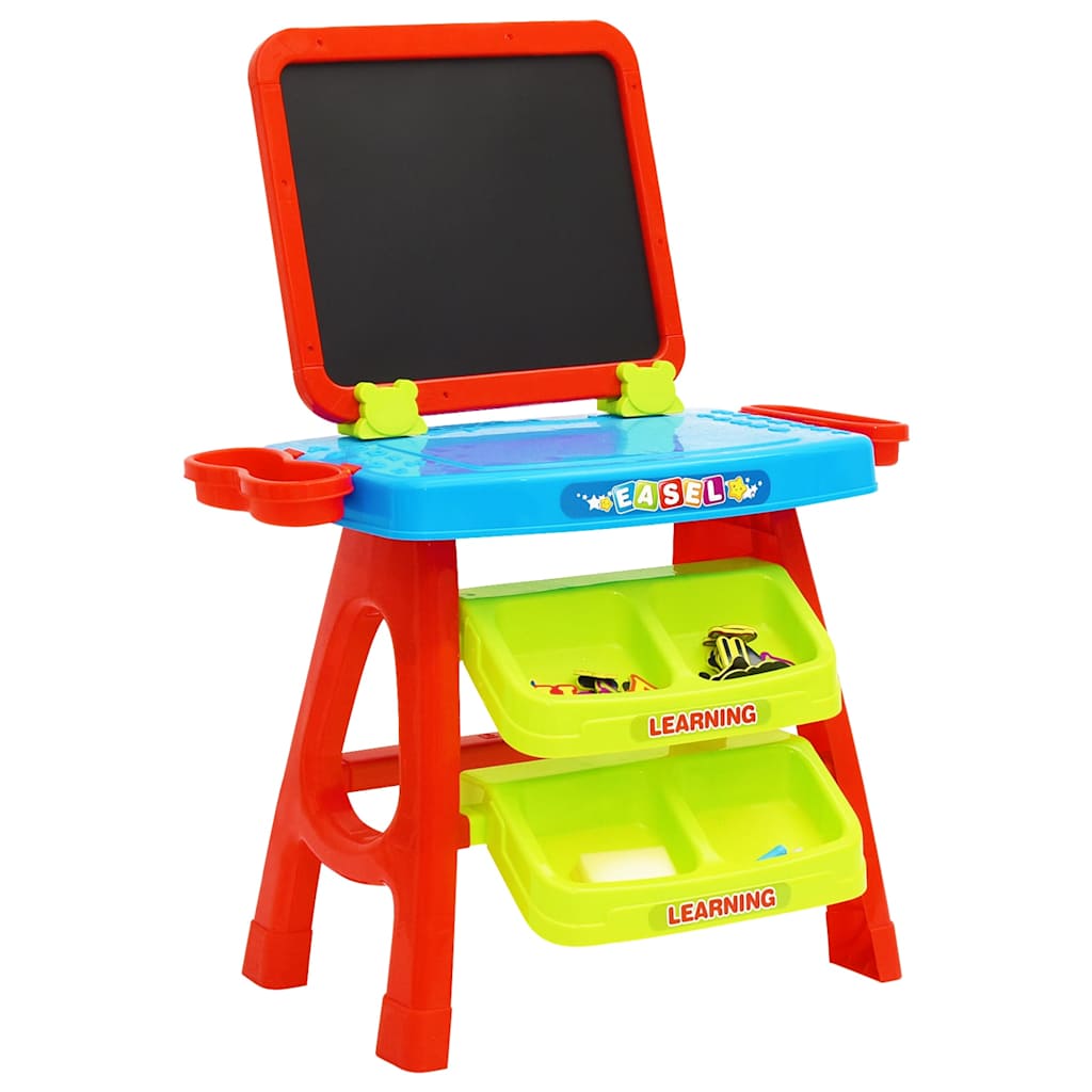 vidaXL 3-1 Children Easel and Learning Desk Play Set 2