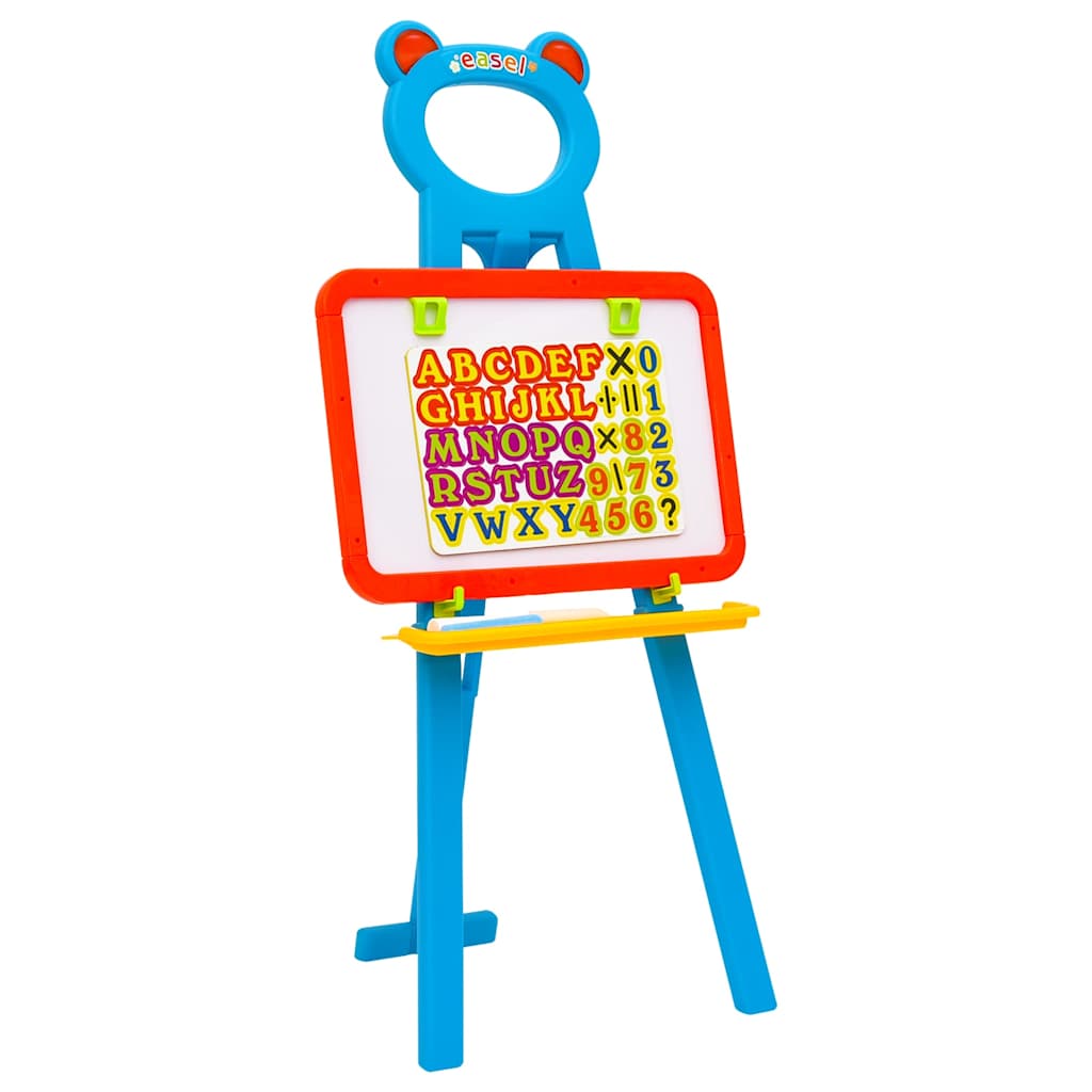 vidaXL 2-1 Children Easel with Chalkboard and Whiteboard 1