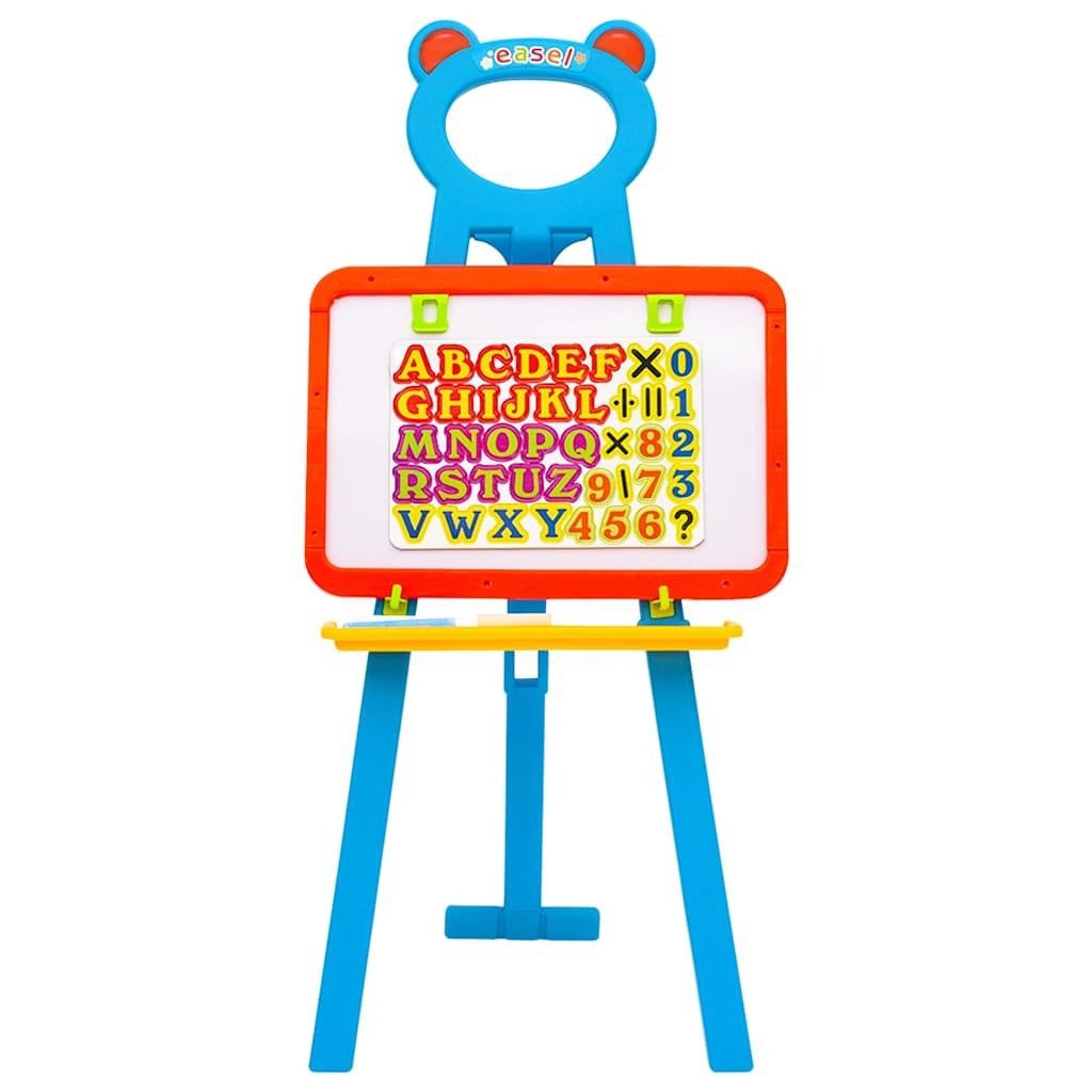vidaXL 2-1 Children Easel with Chalkboard and Whiteboard 2