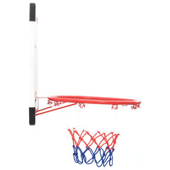 vidaXL Five Piece Wall Mounted Basketball Backboard Set 5