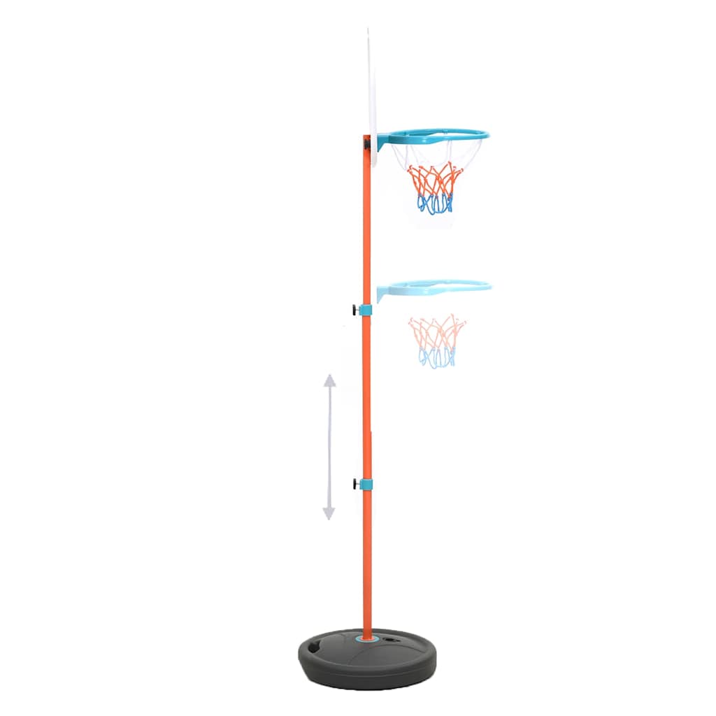 vidaXL Portable Basketball Play Set Adjustable 133-160 cm 5