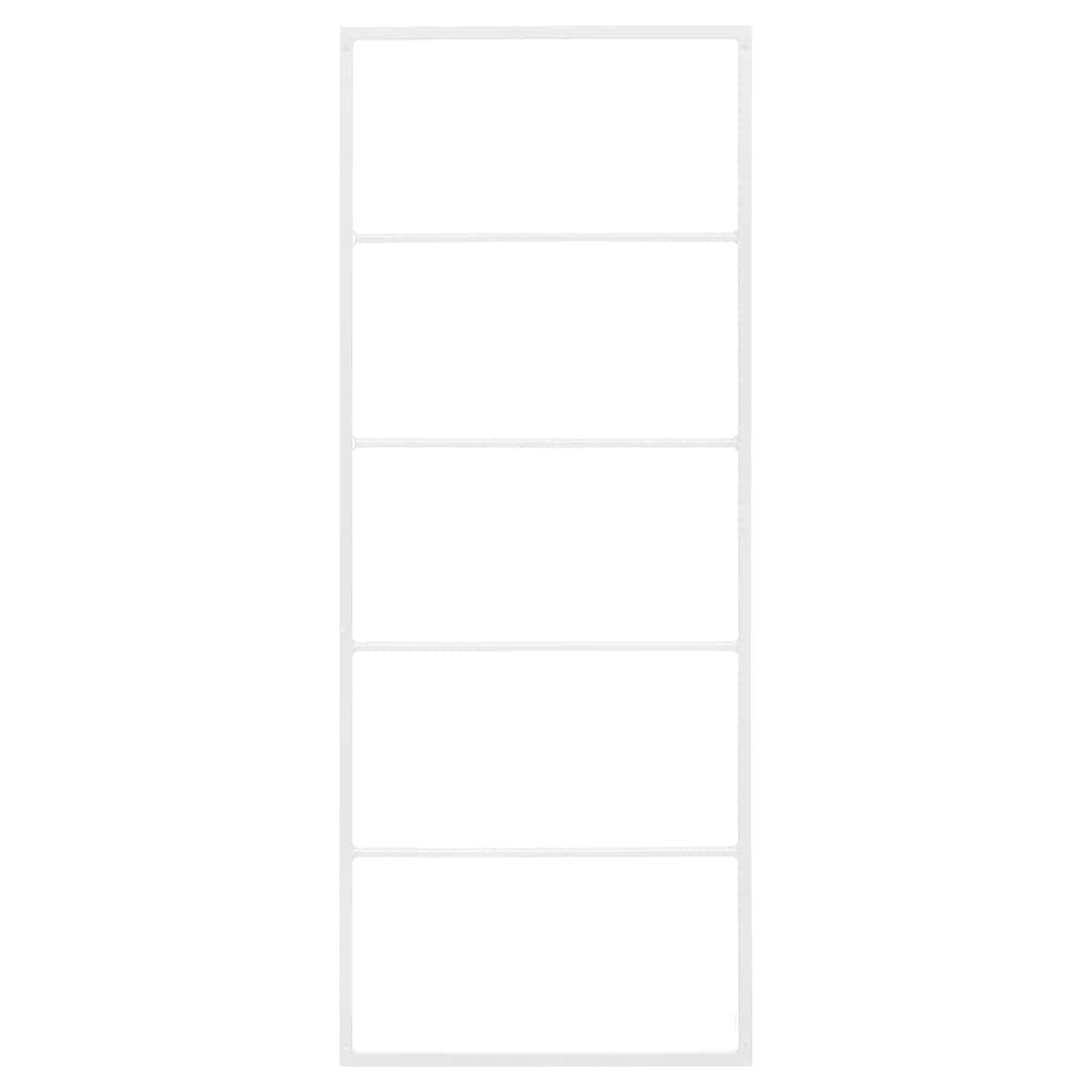 vidaXL Towel Rack | White | Steel | 115 cm high, 45 cm wide | Towel Rack 3