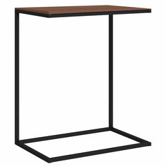 vidaXL Side Table | Black | Engineered wood, iron | 55x35x66 cm | Durable 2