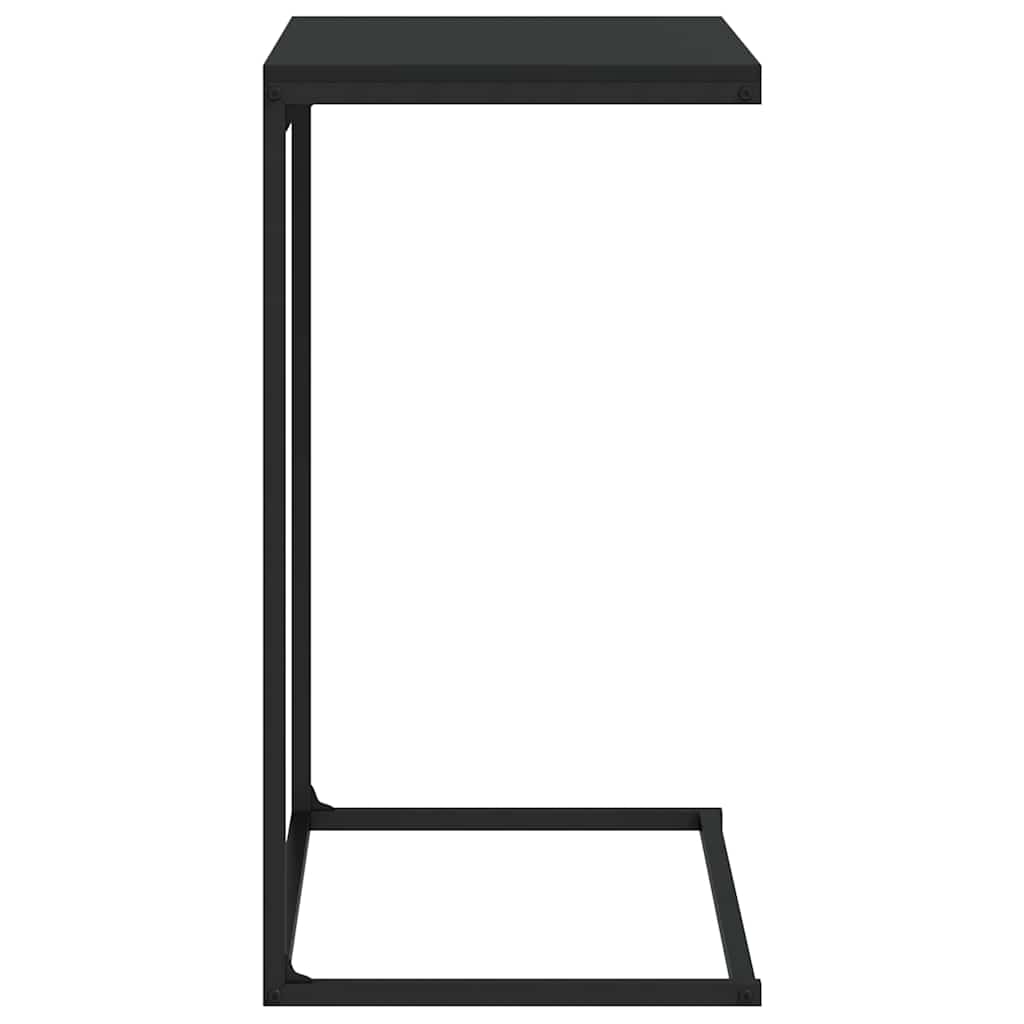 vidaXL Side Table Black 55x35x66 cm Engineered Wood 5