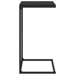vidaXL Side Table Black 55x35x66 cm Engineered Wood 5