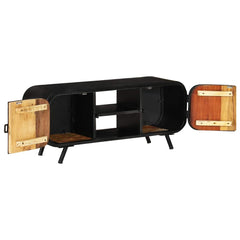 328413 vidaXL TV Cabinet 110x30x45 cm Solid Reclaimed Wood 3
