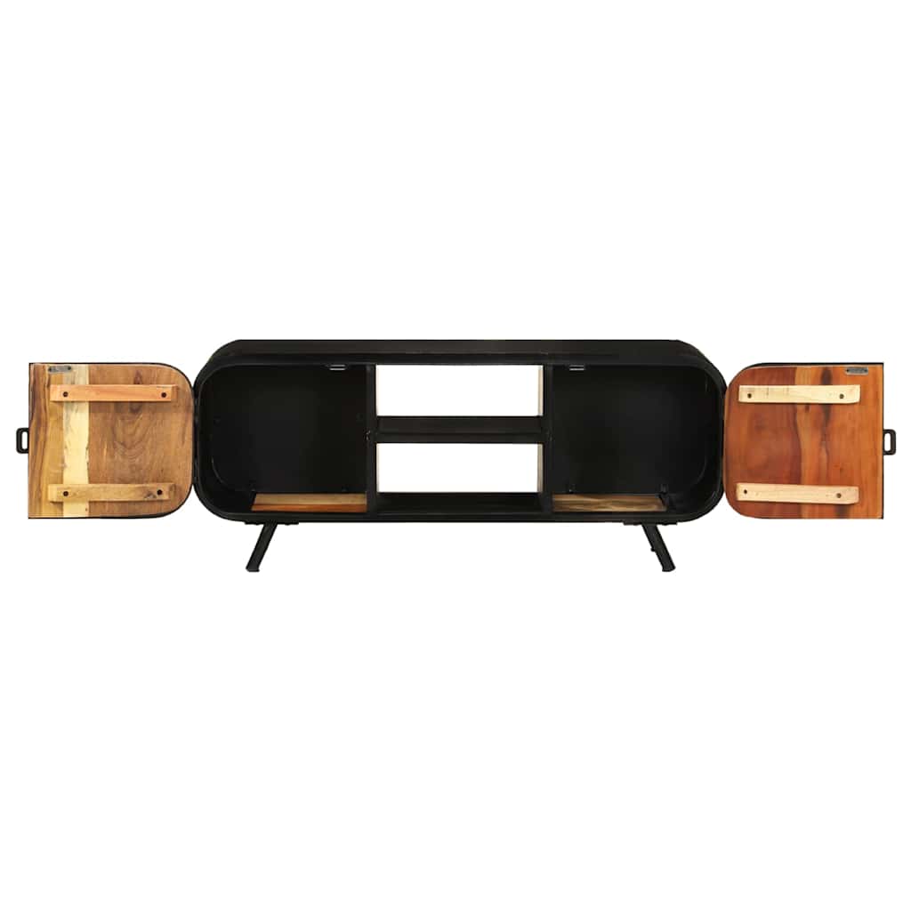 328413 vidaXL TV Cabinet 110x30x45 cm Solid Reclaimed Wood 4